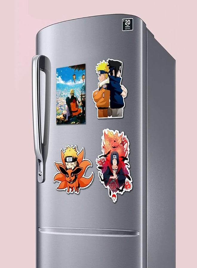 Deep Print Naruto Anime Acrylic Fridge Magnet, Naruto Theme, Home Decor Gift, Birthday, Valentine, Boyfriend, Waterproof, Glass-Like Finish (D1) - Image 3